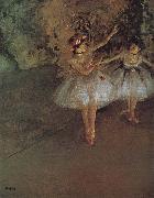 Edgar Degas Two dancer china oil painting artist